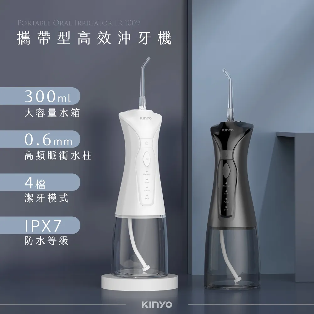 KINYO 攜帶型健康沖牙機 沖牙器 IR-1001 脈衝式水柱 充電式 國際電壓 歷史價格詳細信息