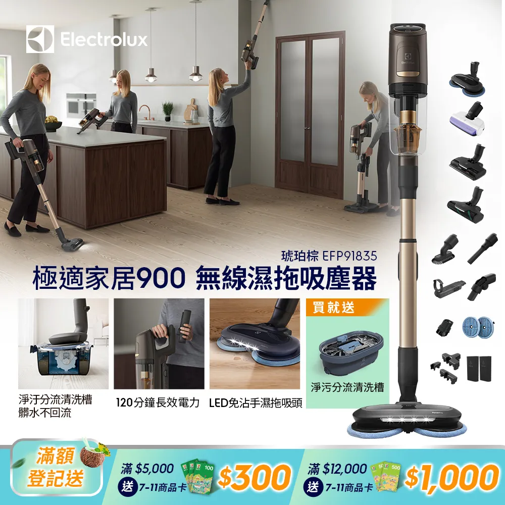 【Electrolux 伊萊克斯】極適家居900無線濕拖吸塵器專用濾網組(ESKW4) 歷史價格詳細信息