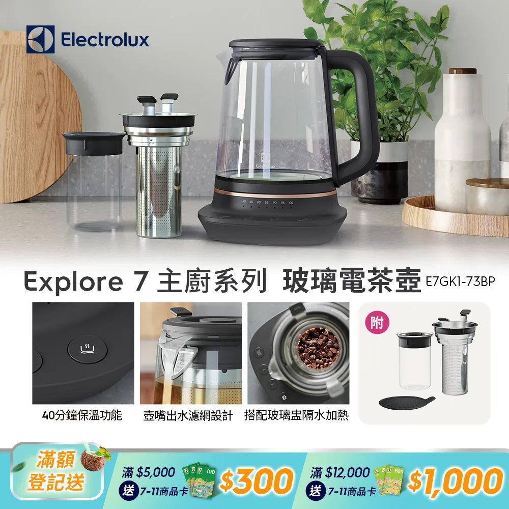 Electrolux 伊萊克斯 主廚系列 5 公升觸控式氣炸鍋 (E6AF1-520K) 歷史價格詳細信息