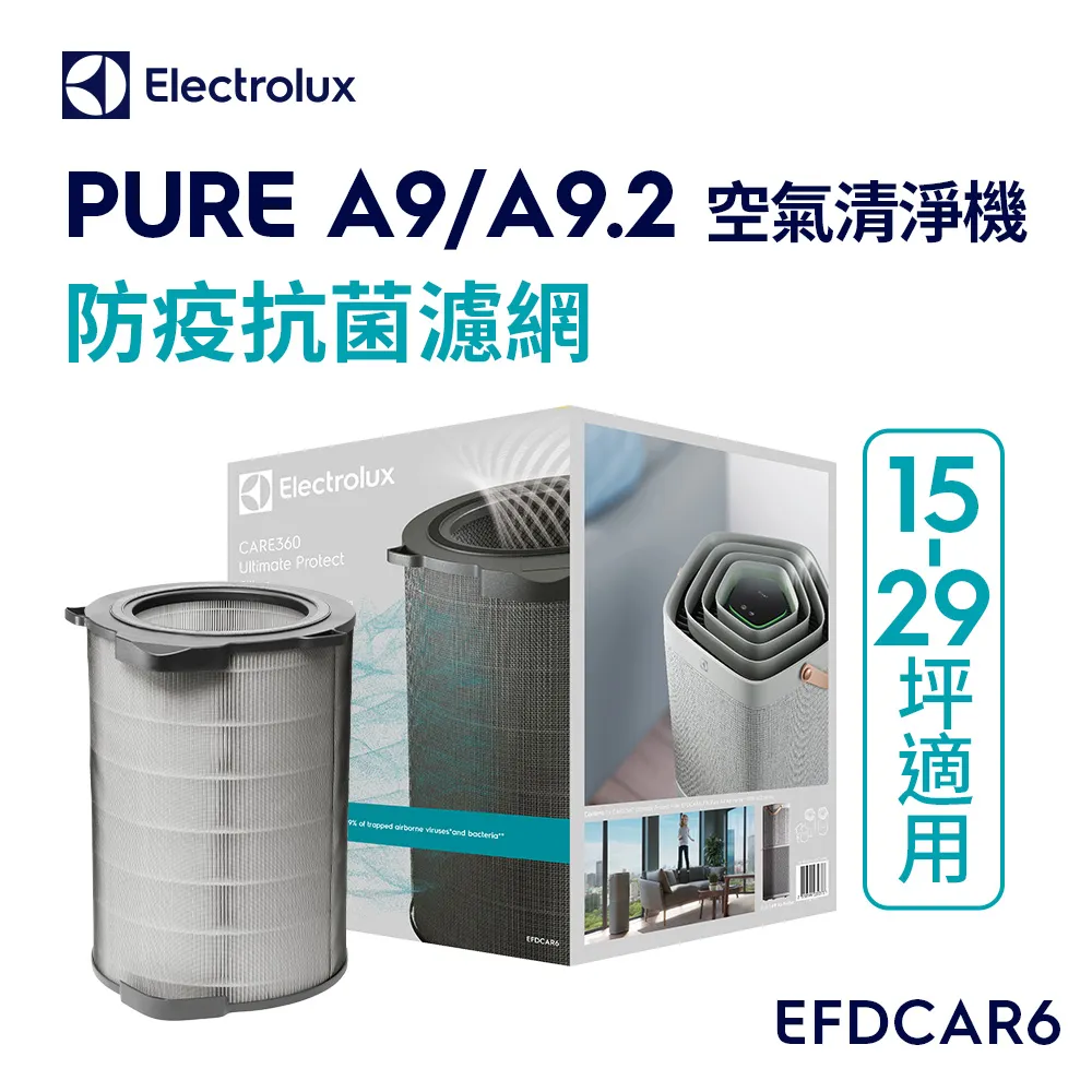 Electrolux 伊萊克斯 A9/A92空氣清淨機防疫抗菌濾網(EFDCAR6)適用PA91-606/EP71-76 歷史價格詳細信息