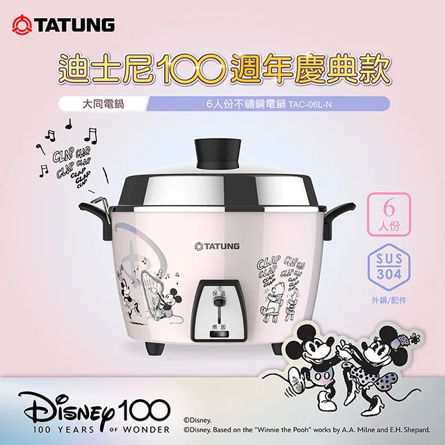 TATUNG大同 6人份不鏽鋼電鍋(大同寶寶剪影款)-紅色 TAC-06L-DRU 歷史價格詳細信息