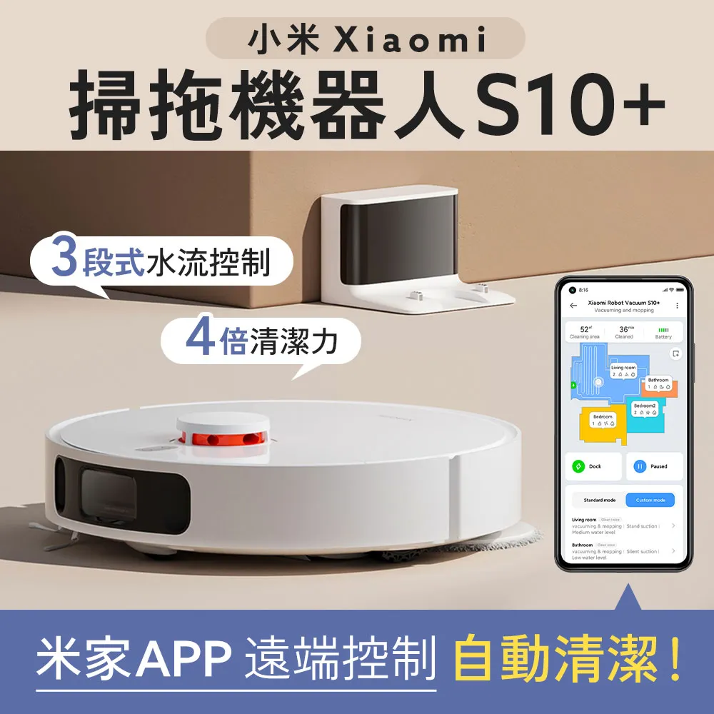 Xiaomi 掃拖機器人 S10+ 歷史價格詳細信息
