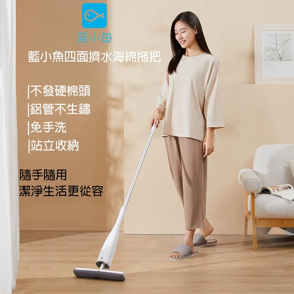 藍小魚四面180°膠棉拖把替換頭3入組 歷史價格詳細信息
