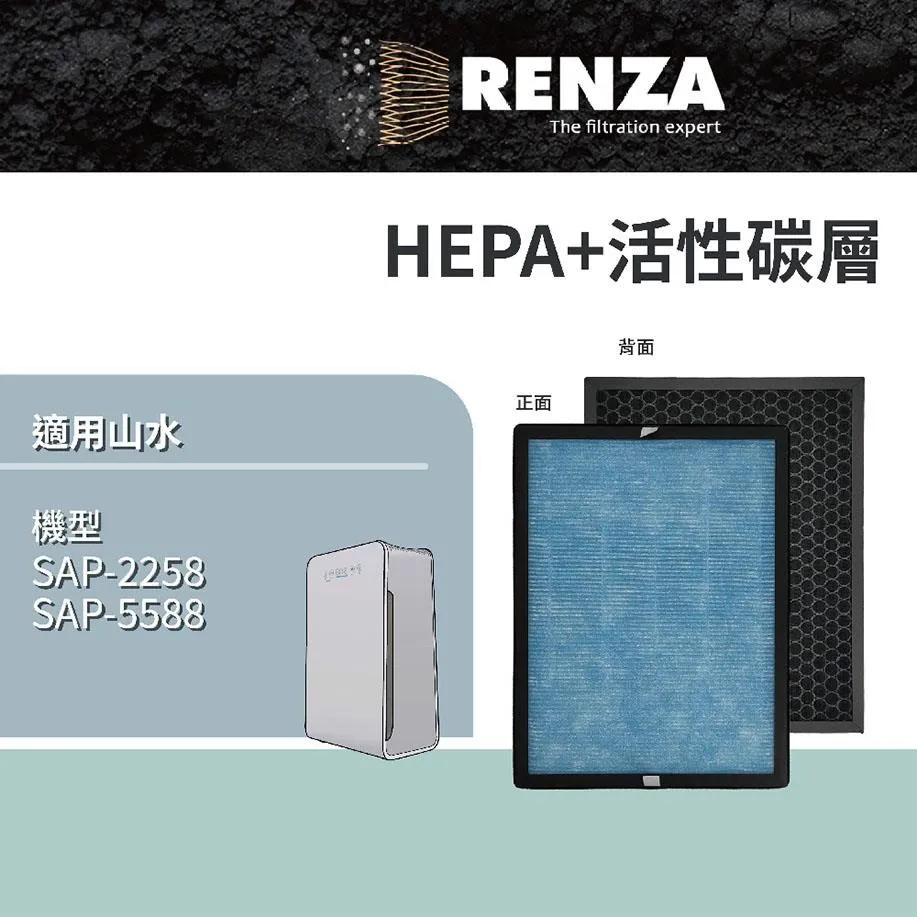 RENZA濾網 2入 適用Honeywell HPA-600BTW HRF-Z2TW  HEPA+活性碳濾芯 空氣清淨機 歷史價格詳細信息
