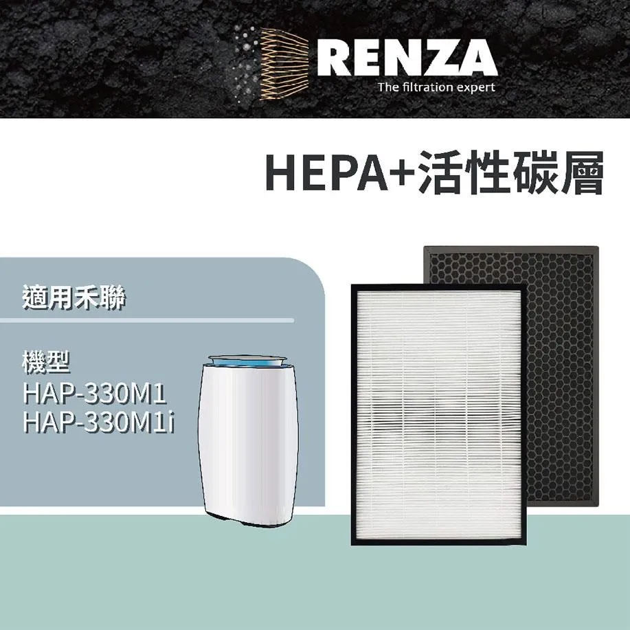 【RENZA】適用HERAN 禾聯 HAP-410M1 HAP-410Z1 空氣清淨機(2合1HEPA+活性碳濾網 濾芯) 歷史價格詳細信息