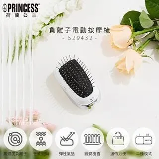 PRINCESS｜荷蘭公主 負離子電動按摩梳(長柄) 529431 歷史價格詳細信息