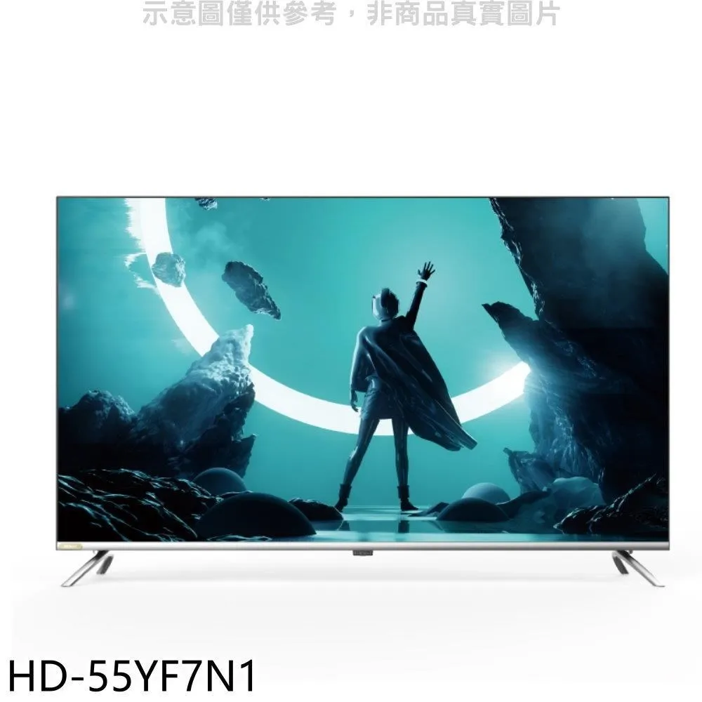 禾聯【HD-55YF7N1】55吋4K連網電視 價格比較,價格查詢,歷史價格詳細信息
