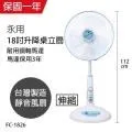 【永用牌】MIT台灣製造18吋大馬達工業桌扇/電風扇(過熱自動斷電)FC-1888 歷史價格詳細信息