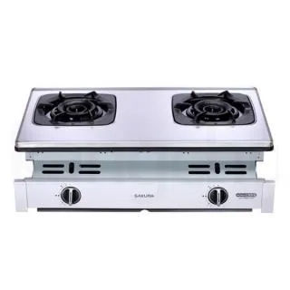 【櫻花】G-6900S 兩口雙炫火珍珠壓紋嵌入爐 歷史價格詳細信息