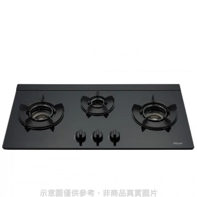 林內【RB-N312G(B)_LPG】檯面式內焰三口爐瓦斯爐(黑波/LED旋鈕) 桶裝瓦斯(含全台安裝) 歷史價格詳細信息