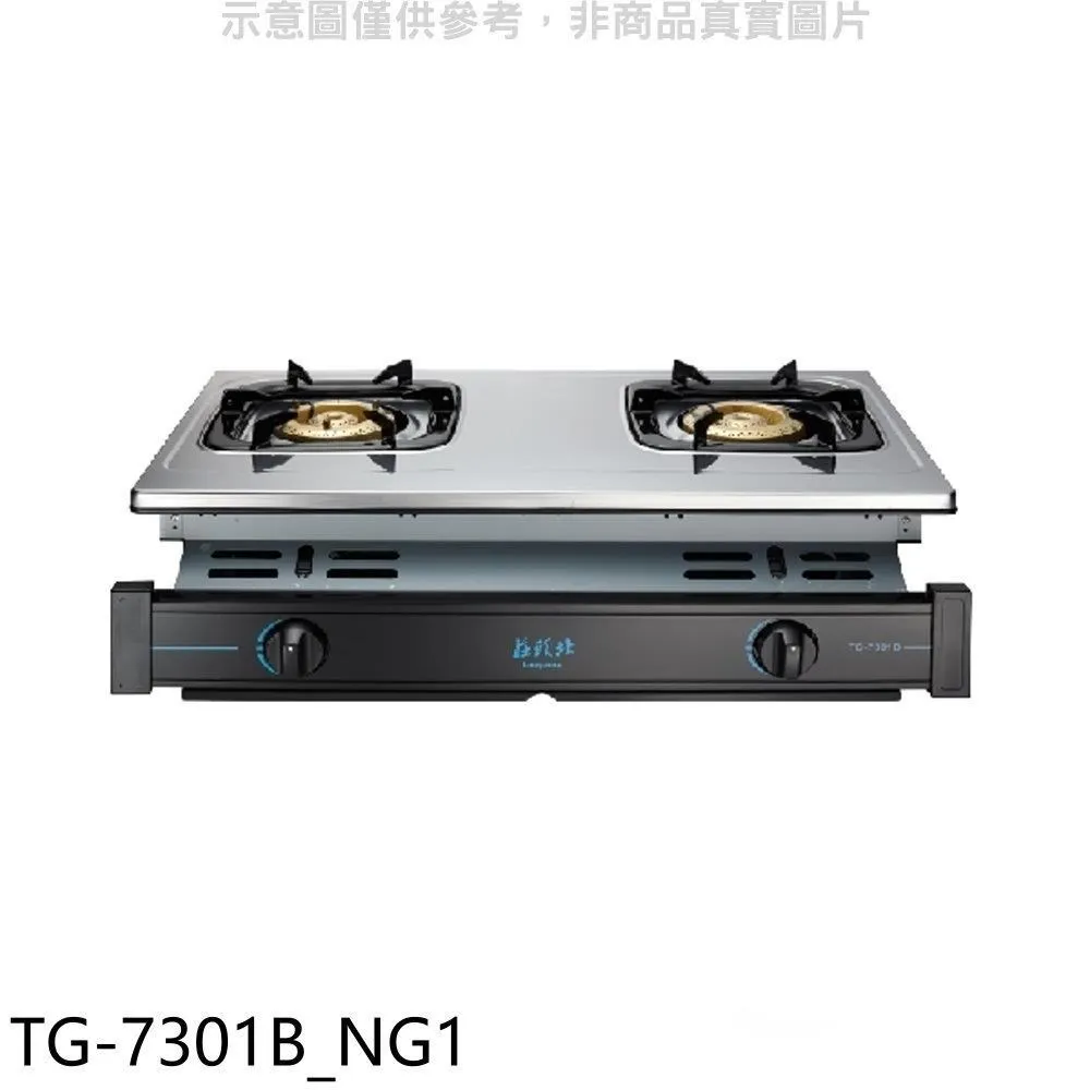 莊頭北【TG-7105-NG1】二口爐嵌入爐玻璃瓦斯爐 天然氣 歷史價格詳細信息