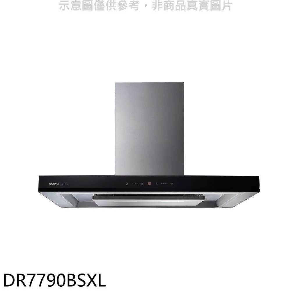 櫻花 90公分倒T歐化渦輪變頻觸控式玻璃面板排油煙機(含標準安裝)【DR7790BSXL】 歷史價格詳細信息