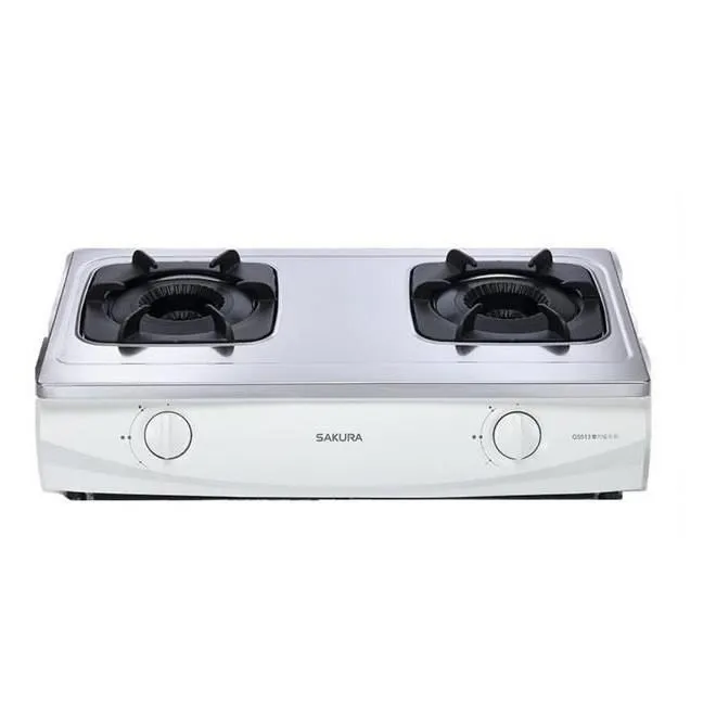 櫻花 雙口台爐(與G-5610KS同款)瓦斯爐天然氣(含標準安裝)【G-5610KSN】 歷史價格詳細信息