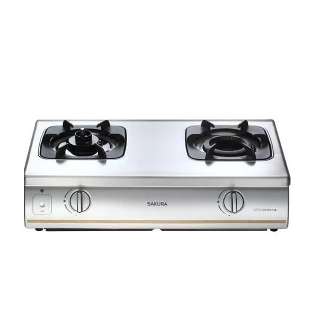 櫻花 雙口台爐(與G-5610KS同款)瓦斯爐天然氣(含標準安裝)【G-5610KSN】 歷史價格詳細信息