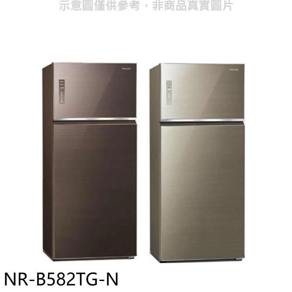 【Panasonic 國際牌】580公升一級能效無邊框玻璃系列右開雙門變頻冰箱(NR-B582TG) 歷史價格詳細信息