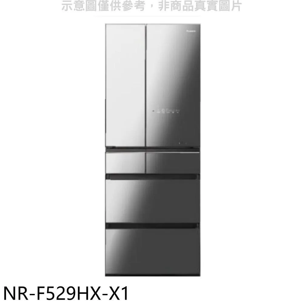 Panasonic國際牌【NR-F559HX-X1】550公升六門變頻鑽石黑冰箱(含標準安裝) 歷史價格詳細信息