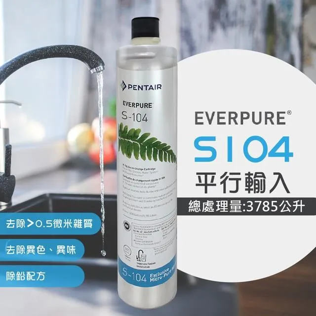 S104 濾心 (含稅) 濱特 愛惠 EVERPURE 美國原廠 平輸濾芯 ※下標前請先參考賣家關於我 歷史價格詳細信息