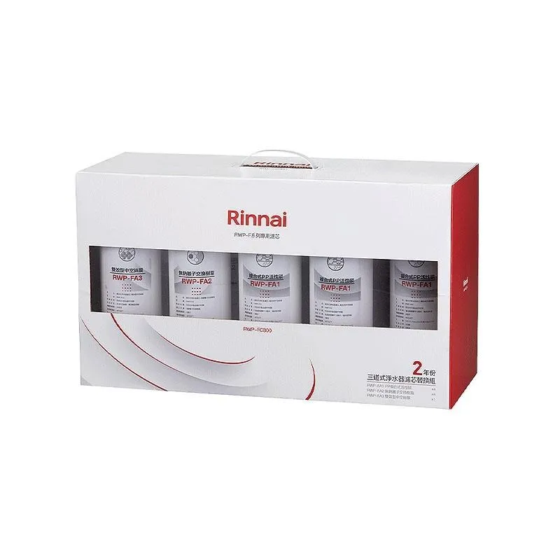 林內【RWP-FC300】三道式淨水器濾芯替換組二年份(含運無安裝) 歷史價格詳細信息