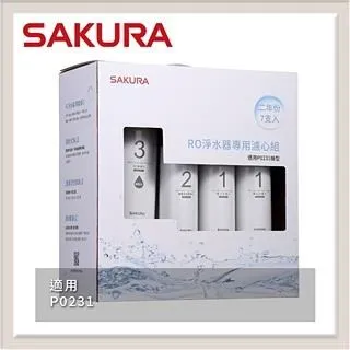 SAKURA櫻花 RO淨水器專用濾心4支入(一年份) F0192 歷史價格詳細信息