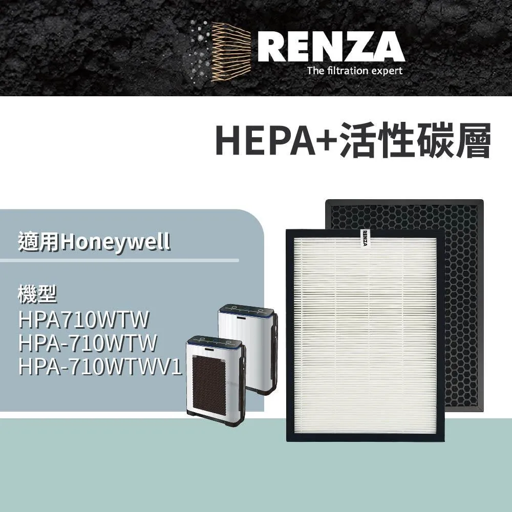 【RENZA】適用Honeywell 18200 17200 18250 17250 空氣清淨機(活性碳濾網 濾芯 8入) 歷史價格詳細信息
