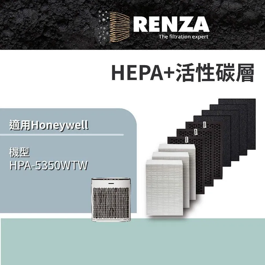 RENZA 抗菌濾網 適用Honeywell HPA-200/202APTW/5250WTW HEPA活性碳一年份 歷史價格詳細信息