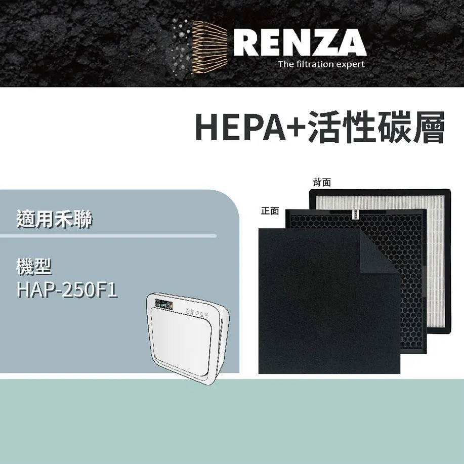 【RENZA】適用HERAN 禾聯 HAP-410M1 HAP-410Z1 空氣清淨機(2合1HEPA+活性碳濾網 濾芯) 歷史價格詳細信息