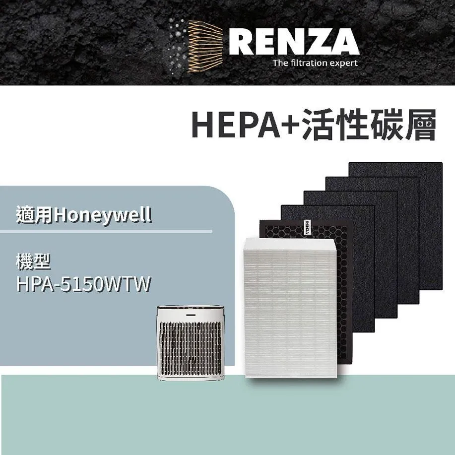 RENZA 抗菌濾網 適用Honeywell HPA-200/202APTW/5250WTW HEPA活性碳一年份 歷史價格詳細信息