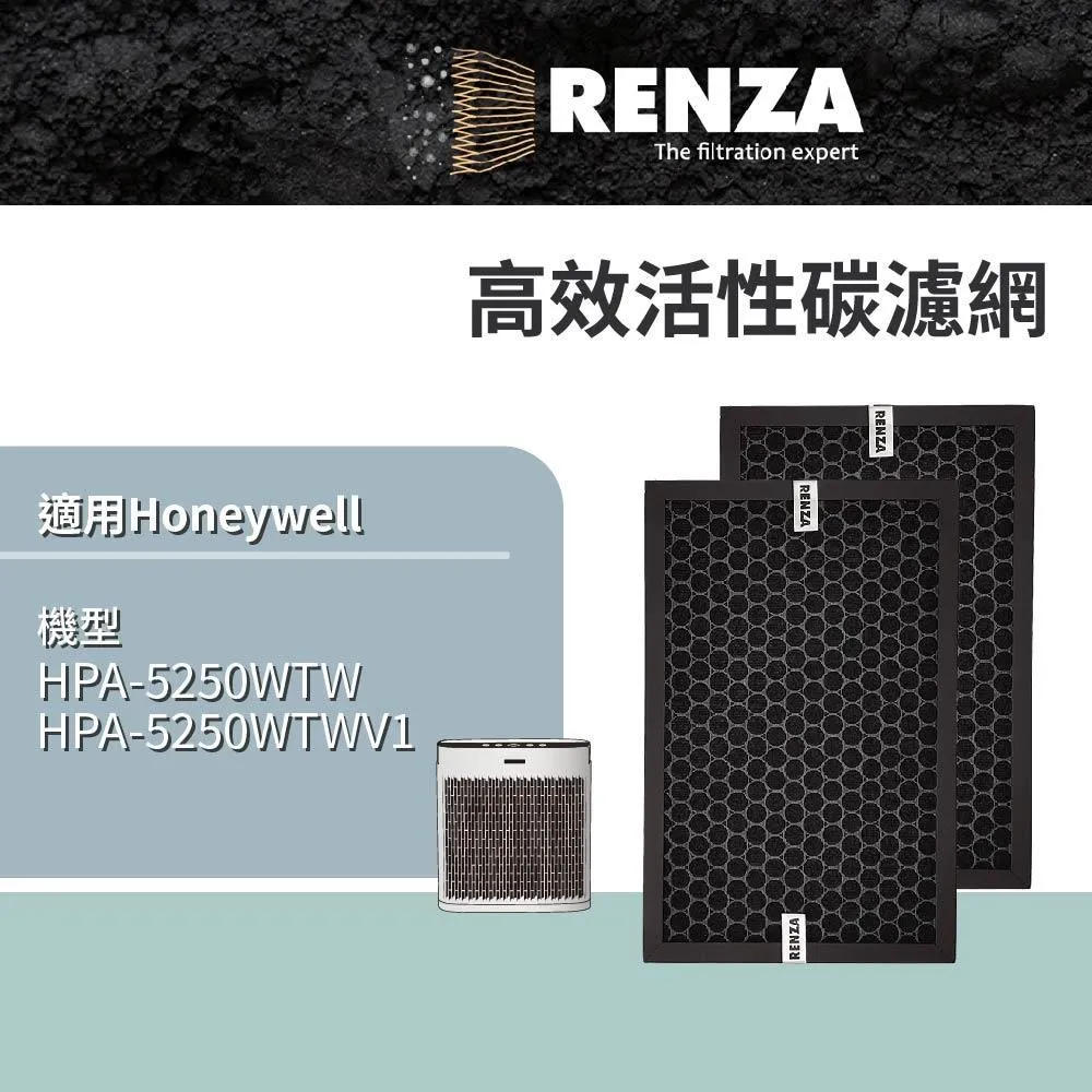 【RENZA】適用Honeywell 18200 17200 18250 17250 空氣清淨機(活性碳濾網 濾芯 8入) 歷史價格詳細信息