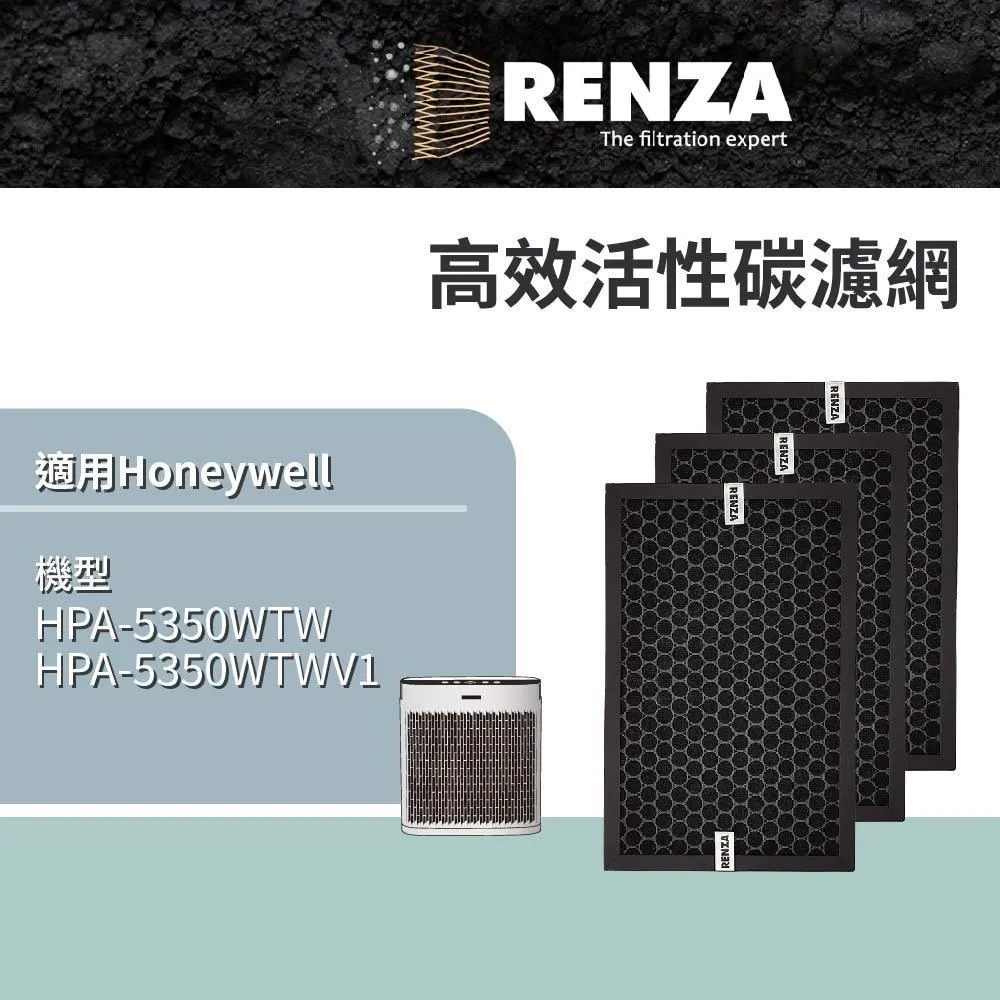 【RENZA】適用Honeywell 18200 17200 18250 17250 空氣清淨機(活性碳濾網 濾芯 8入) 歷史價格詳細信息
