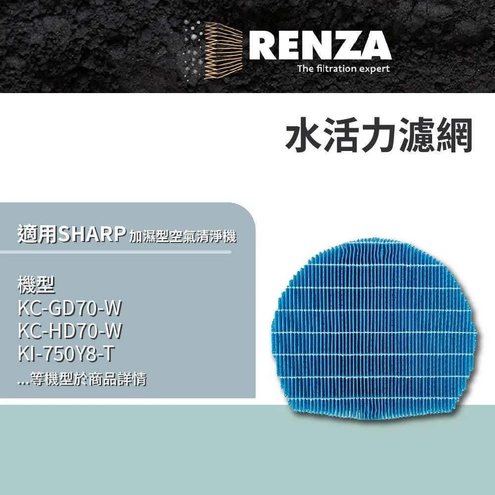 RENZA 水活力濾網 適用 SHARP FZ-G60MFE 夏普KC-JH KI-JH系列 歷史價格詳細信息