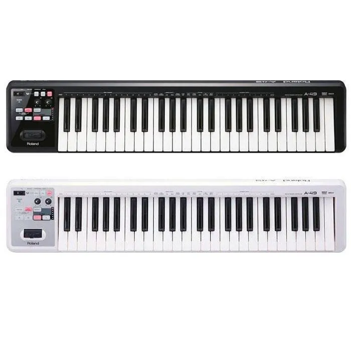 Roland A-49 樂蘭 49鍵 鍵盤控制器 MIDI A49 白色【蜂鳥樂器】 歷史價格詳細信息