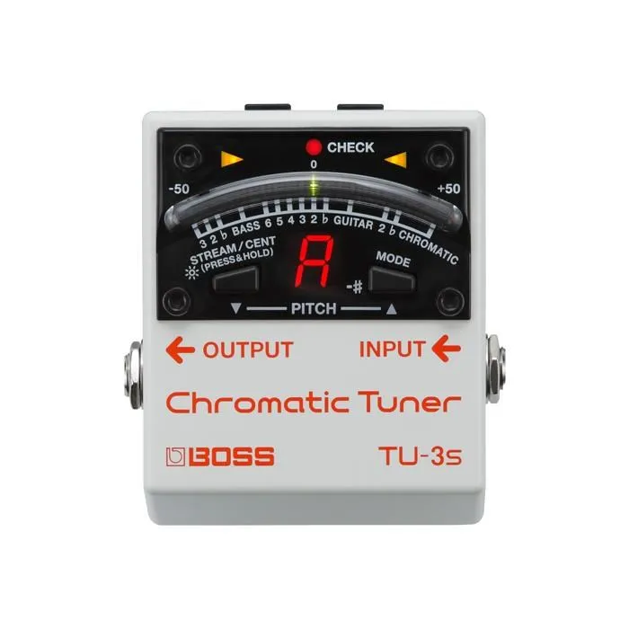 BOSS TU-3S Chromatic Tuner 吉他 Bass 調音器 效果器 TU3S[唐尼樂器] 歷史價格詳細信息