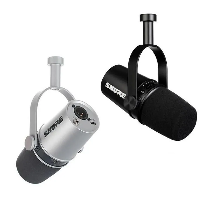 Shure MV7 USB/XLR 兩用 動圈式 收音 錄音 人聲 麥克風 Podcast sm7b 銀色 蜂鳥樂器 歷史價格詳細信息