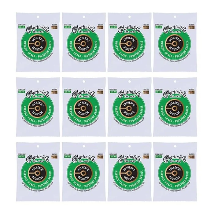 Martin 吉他弦 MA530/MA535/MA540/MA545/MA550 磷青銅 92/8 木吉他/民謠吉他 歷史價格詳細信息