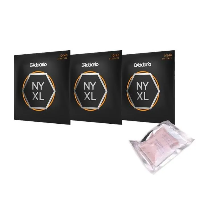 Daddario NYXL 電吉他弦 09-46 三包裝 贈送 Vertech 防潮包 歷史價格詳細信息