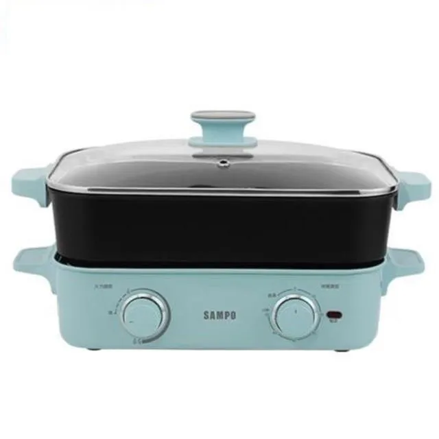 SAMPO聲寶 多功能火烤萬用爐(附深煮鍋、煎烤盤、不鏽鋼蒸盤) TG-HA12C 歷史價格詳細信息