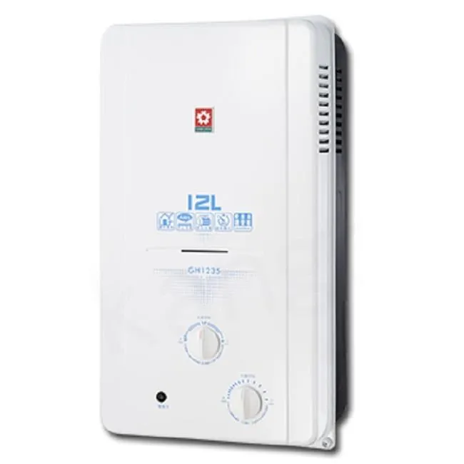 櫻花12公升ABS防空燒(與GH1235/GH-1235同款)RF式NG1熱水器天然氣【GH-1235N】 歷史價格詳細信息