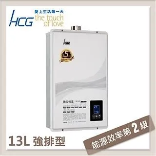 【和成HCG】數位恆溫13L強制排器熱水器GH-1355 歷史價格詳細信息