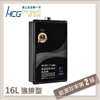 【和成HCG】數位恆溫16L強制排器熱水器GH1650 歷史價格詳細信息