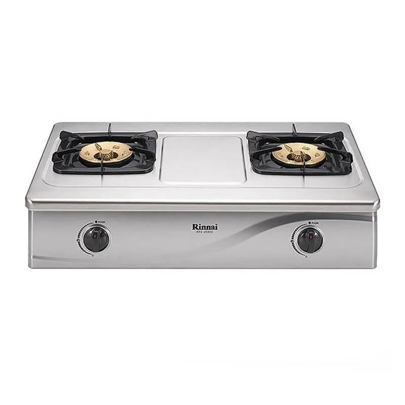 林內 全不鏽鋼雙口RTS-203SC瓦斯爐桶裝瓦斯(含標準安裝).【RTS-203SC_LPG】 歷史價格詳細信息