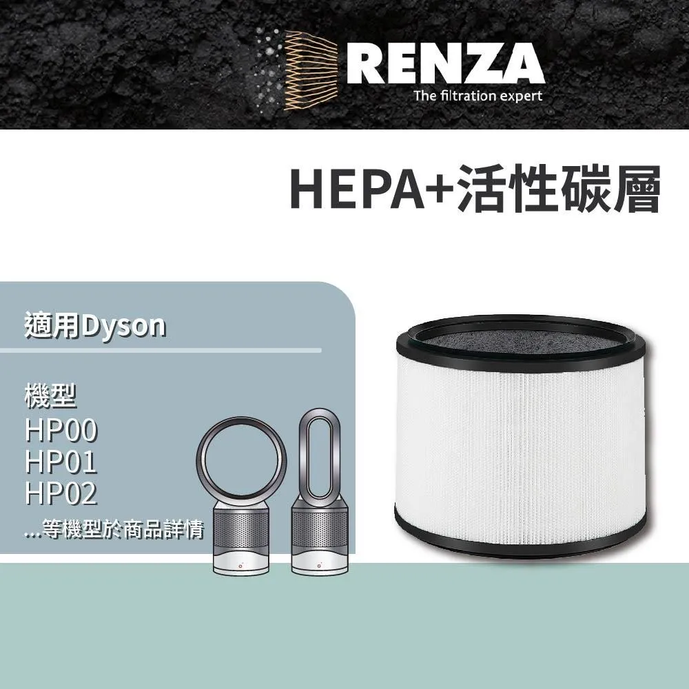 RENZA適用 Dyson 戴森 BP02 BP03 BP04 強效極靜甲醛偵測空氣清淨機 HEPA活性碳 歷史價格詳細信息