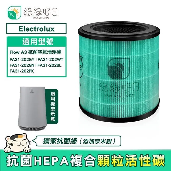 Electrolux 伊萊克斯 EFFCLN2 空氣清淨機濾網 (FA31-202) 歷史價格詳細信息