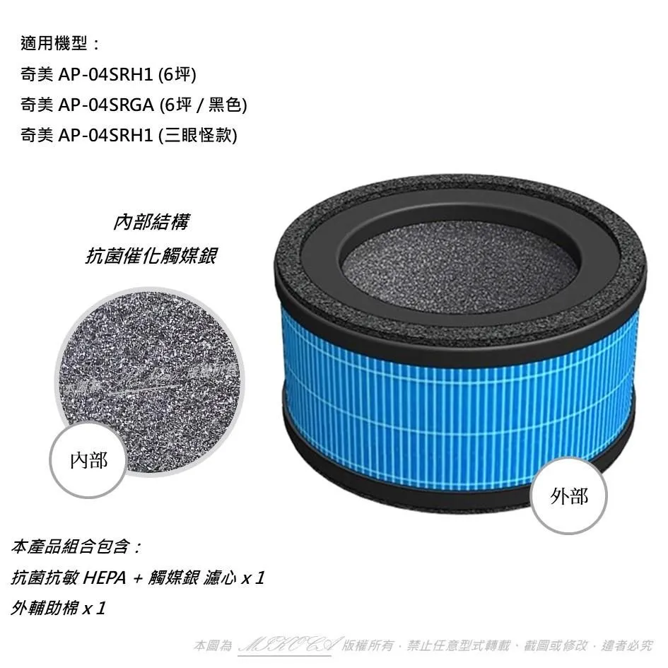 【米歐 】抗菌抗敏 適用 奇美 Chimei AP-06SRC1 空氣清淨機  F06HP13 歷史價格詳細信息