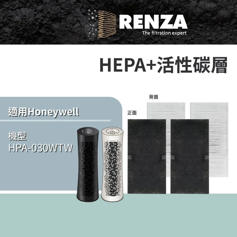 【RENZA】適用Honeywell 18200 17200 18250 17250 空氣清淨機(活性碳濾網 濾芯 8入) 歷史價格詳細信息