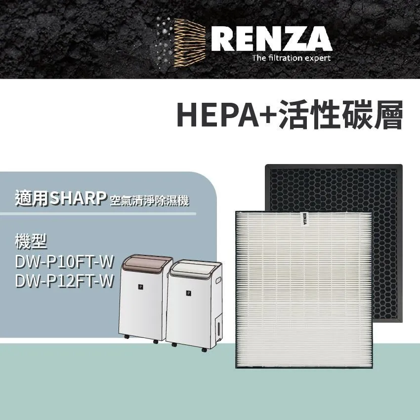 RENZA 夏普SHARP 可替換FZ-E100MF FZ-J1XMFE水活力濾網 適用 KI-J100T-W 歷史價格詳細信息