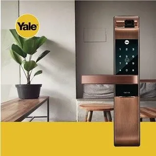 【耶魯電子鎖】YDM-7116A玫瑰金 指紋鎖 密碼 卡片 藍芽APP 鑰匙五合一 歷史價格詳細信息