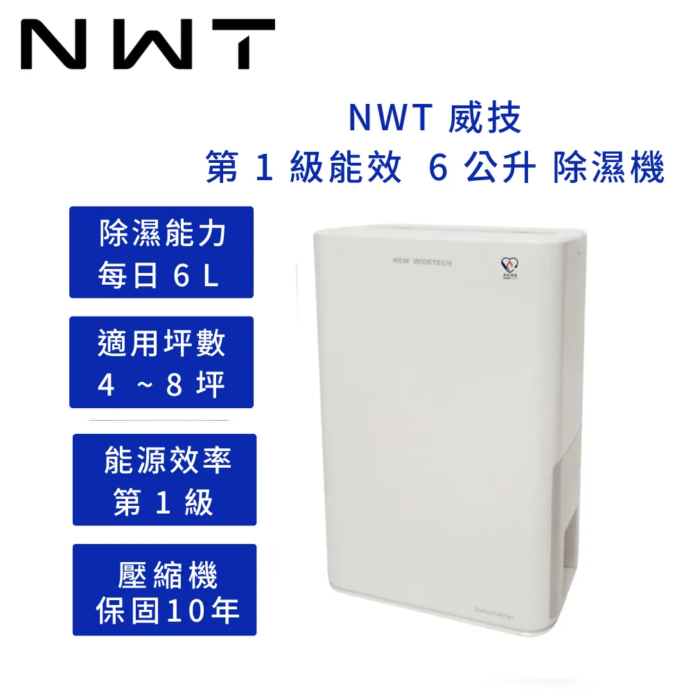 威技一級能效6L清淨除濕機WDH-126HS 歷史價格詳細信息