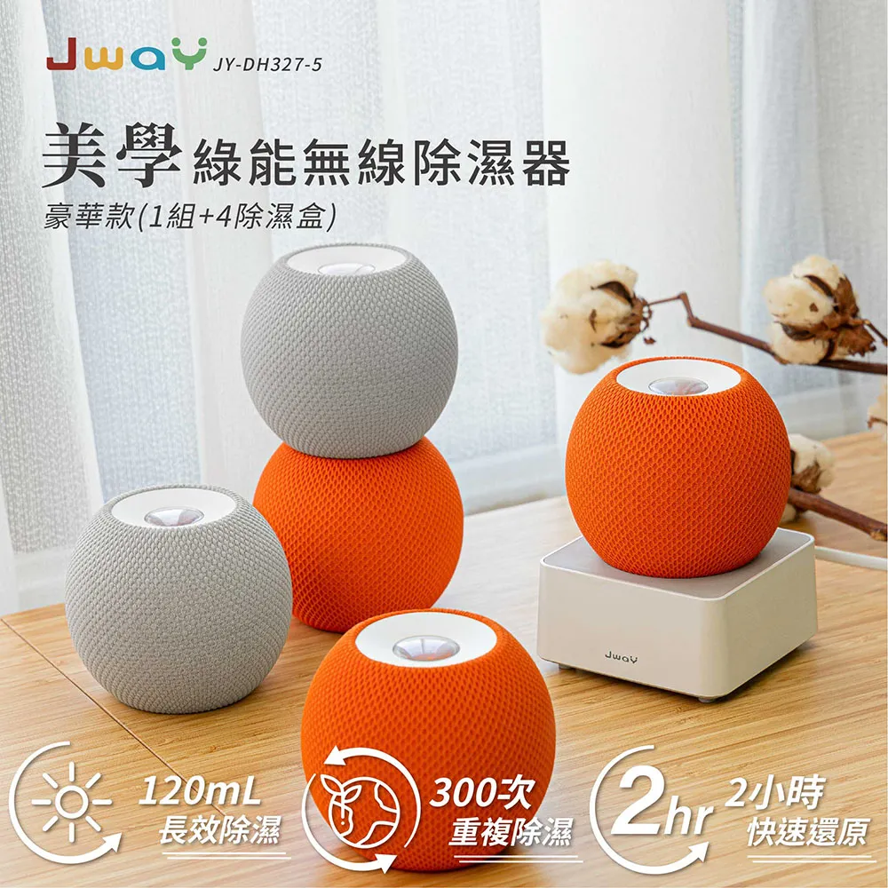 【JWAY】美學綠能無線除濕器2小時極速還原(JY-DH327迷你除濕機/除濕器/防霉/交換禮物) 歷史價格詳細信息