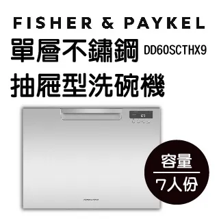 FISHER & PAYKEL 單層不銹鋼抽屜式洗碗機 DD60SCTHX9 歷史價格詳細信息