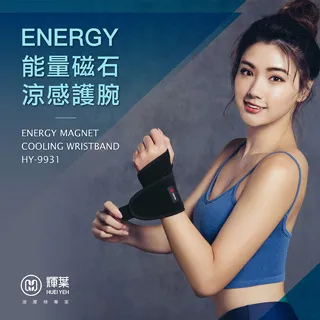 【輝葉】ENERGY能量磁石涼感護腕(HY-9931) 歷史價格詳細信息